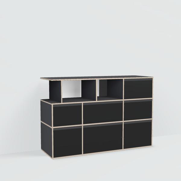 Chest Of Drawers in Black