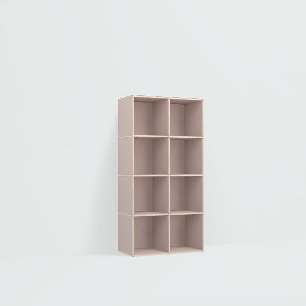 Vinyl Storage in Pink with Backpanels