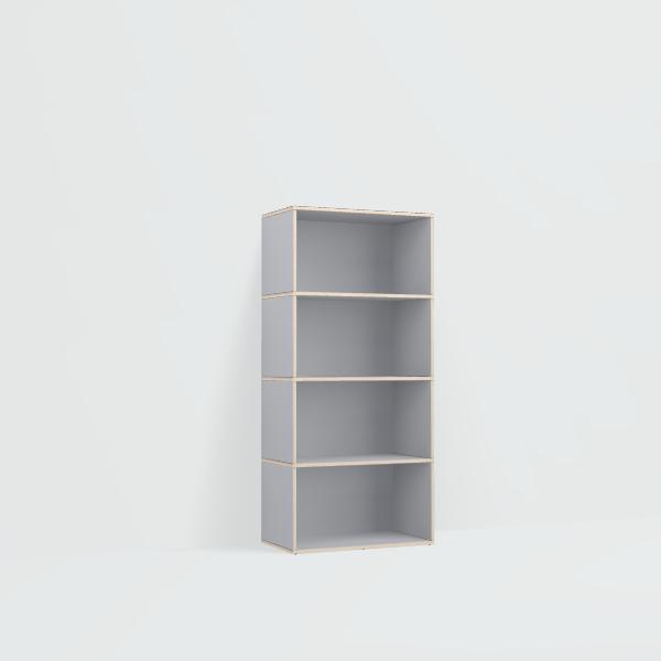Vinyl Storage in Grey with Backpanels